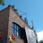 Giant Toy Story Characters at Pixar Place