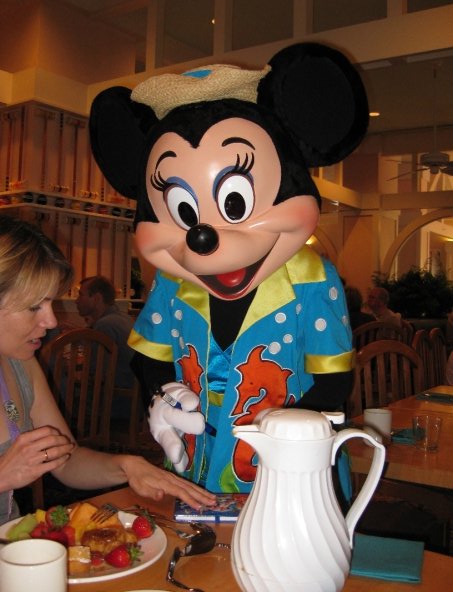 Just for a bit of variety, here's me and Minnie