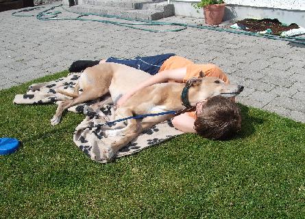 Bert sunbathe 2