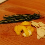 Lemon/rosemary/garlic