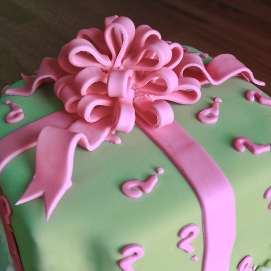 Question mark cake from: http://www.sweetescapebaking.com/blog/?p=196