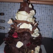 Ashleigh Sangster's chocolate cake
