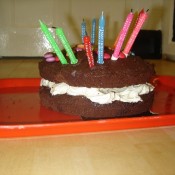 Esther's chocolate fudge birthday cake