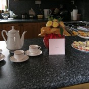 Jasdeep Mondae's mother's day spread with cupcake bouquet