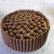 Lorraine Gaw's chocolate birthday cake