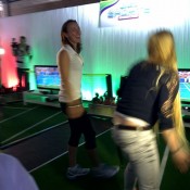 7 - Martina Hingis being competitive on Kinect Sports Season 2