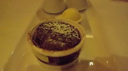 Chocolate souffle