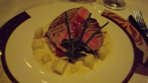 Tuna entree