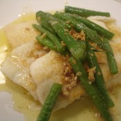 Plaice dish