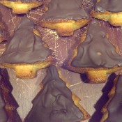 Jaffa cake Christmas trees