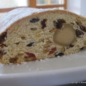 Emma from A Bavarian Sojourn's stollen http://www.thesojournseries.com/bavaria/?p=50