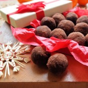Karen from Lavender and Lovage's chocolate orange cake truffles http://lavenderandlovage.blogspot.com/2011/12/day-twelve-on-advent-calendar-we-should.html#.TuYEx2N4PWg
