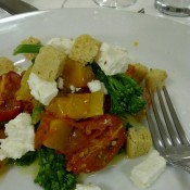 Warm seasonal salad