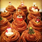 Paula from Paula's Sweet Treat's Christmas muffins http://paulassweettreats.blogspot.com/