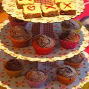 Rebecca from Here Come the Girls: hearts and crosses flapjack http://1978rebecca.blogspot.com/2012/02/hearts-and-crosses-flapjack.html