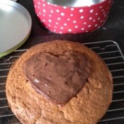 Beths' surprise cinnamon and Nutella cake