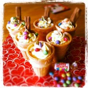 Melanie's ice cream cone cupcakes