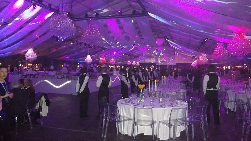 The gala dinner