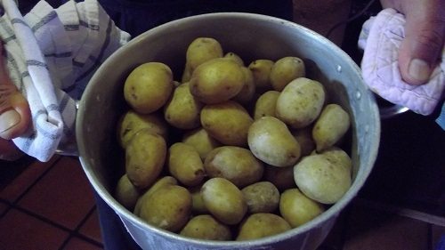 Papas arugadas
