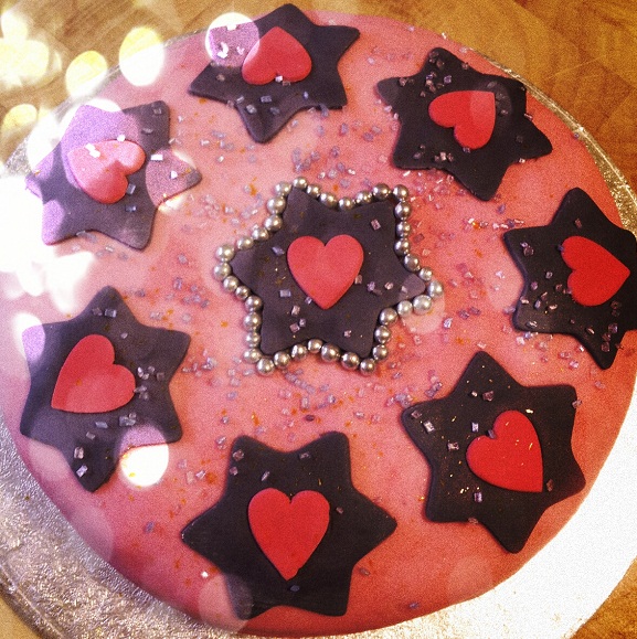 Cake - sparkly