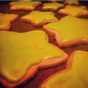 Christmas cookie tree stars