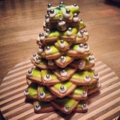 English Mum cookie Christmas tree