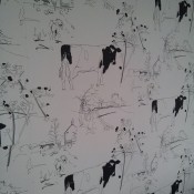Fabulous cow wallpaper