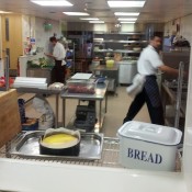 Jaime the Yeo Valley chef hard at work