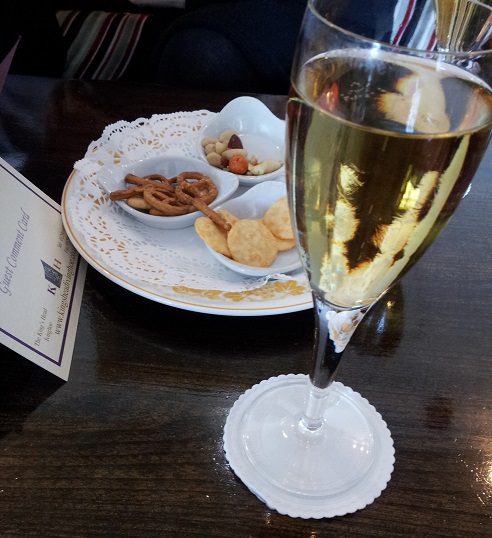 Bellinis and nibbles