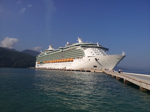 The Liberty of the Seas at Labadee