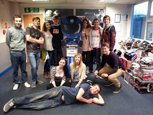 The gang at Rogue Racing