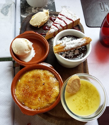 Dessert platter Camino