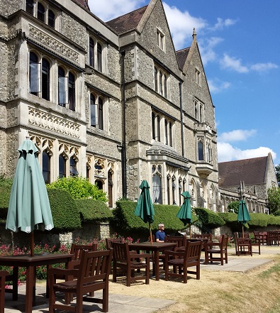 Terrace at Nutfield Priory