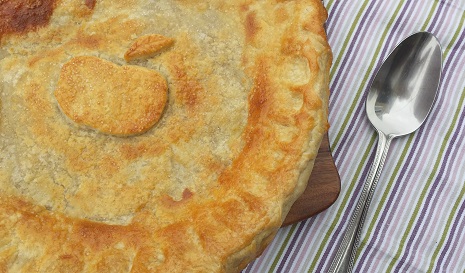 Caramel apple pie