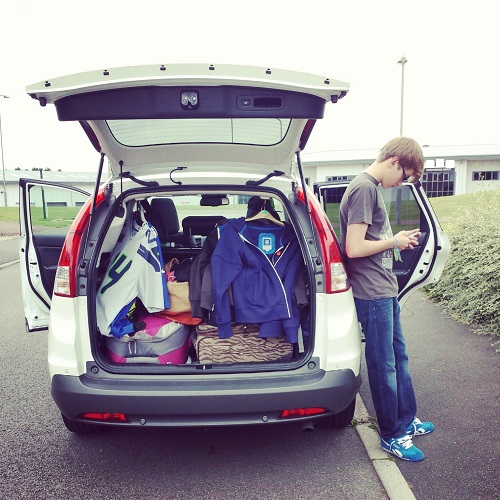 Packed and ready to go!