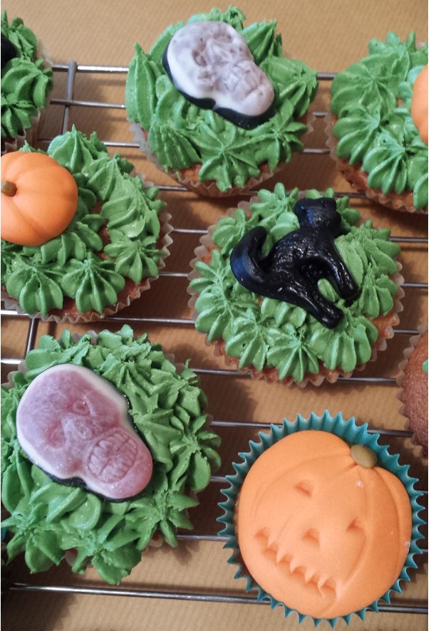 Halloween cupcakes