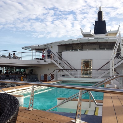 One of the gorgeous pool areas on deck One of the gorgeous pool areas on deck