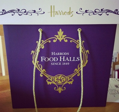 Harrods wine hamper