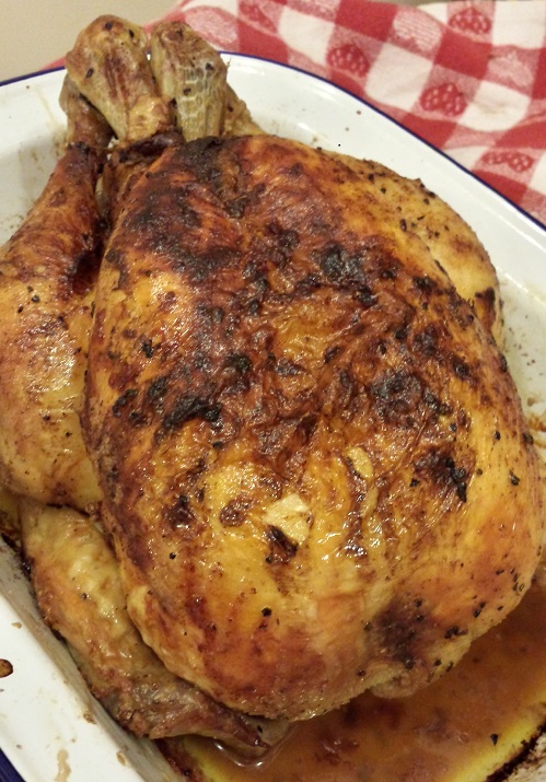 Simon Hopkinson's roast chicken