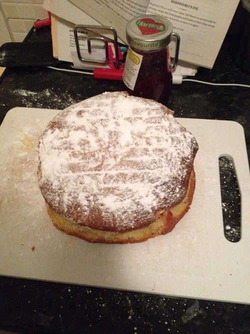 Emma Ellams' victoria sponge