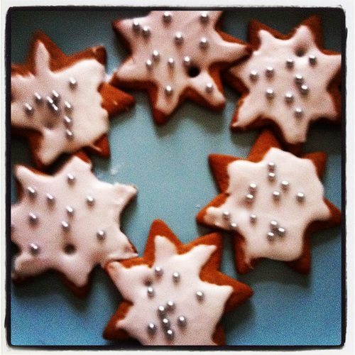 Liz Jarvis's Christmas shortbread cookies