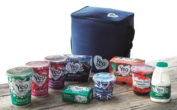 Yeo Valley goodie bag