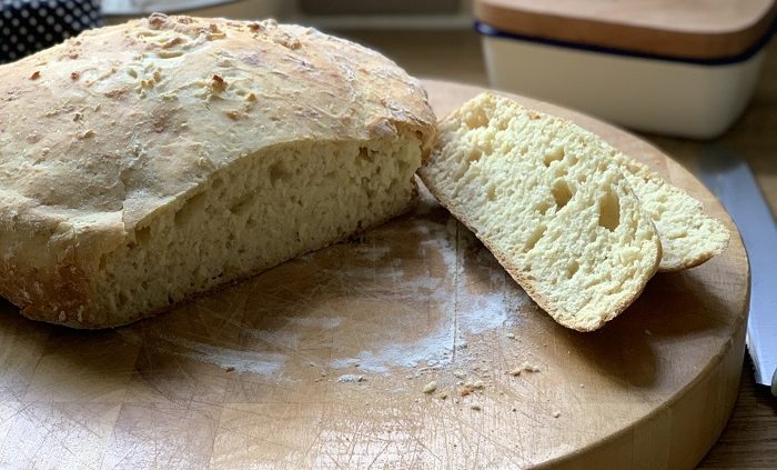 Easy no knead no rise Irish soda bread