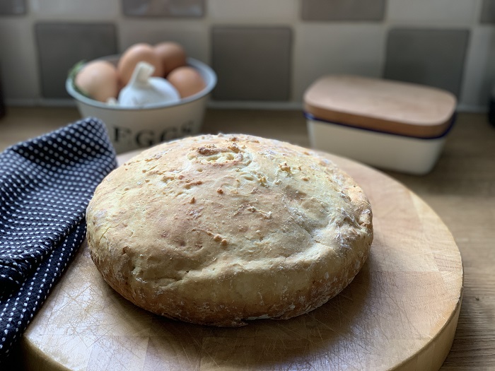 Easy no knead no rise Irish soda bread