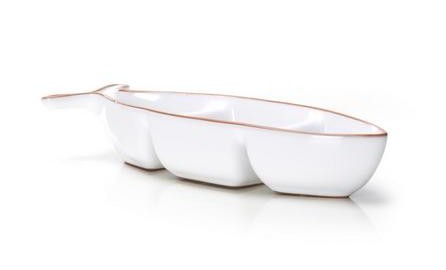 Dunelm three part fish platter