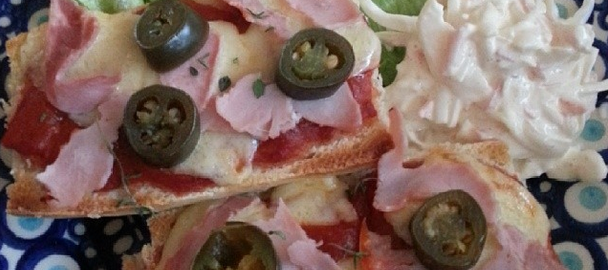 baguette pizza
