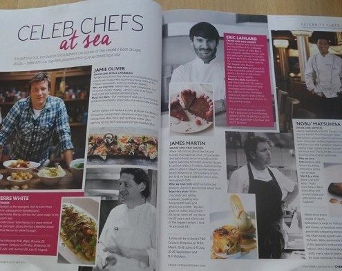 On cruise's hottest new chefs - Cruise International Dec/Jan 14