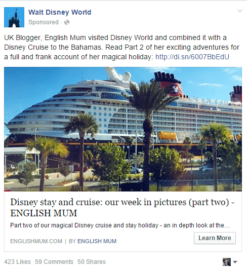 WDW Facebook