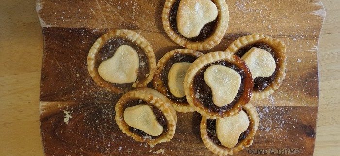 Mince pies: not perfect, but home made with love