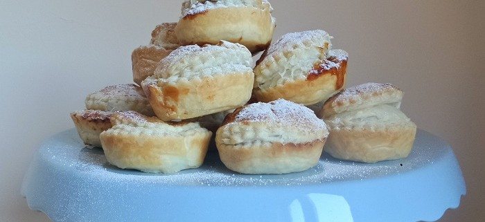Rough puff mince pies